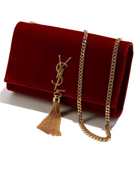 red velvet ysl bag|ysl monogram crossbody bag.